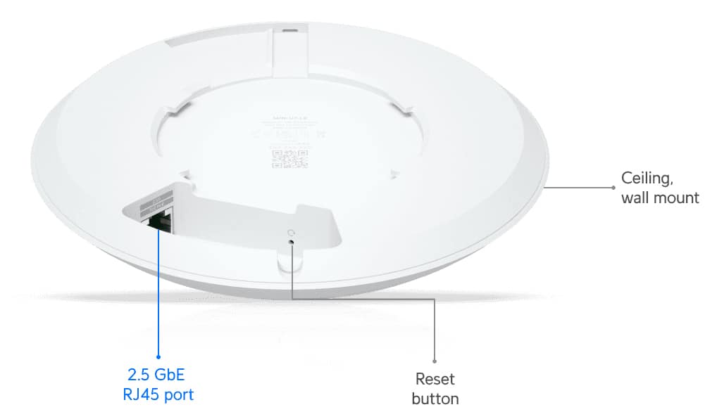 Σημείο πρόσβασης UBIQUITI UniFi U7 μεγάλης εμβέλειας, WiFi 7, διπλής ζώνης, PoE - Image 5