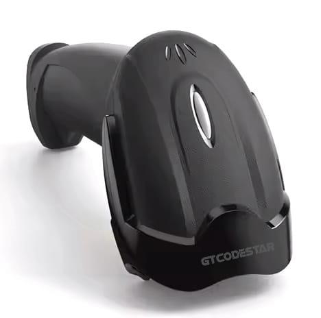 GTCODESTAR barcode scanner X-620F, 1D, ενσύρματο & ασύρματο, 800mAh, μαύρο - Image 8