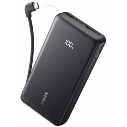 Powerbank Anker Zolo, 20000mAh, 22.5W, QC + PD, Μαύρο A110EH11