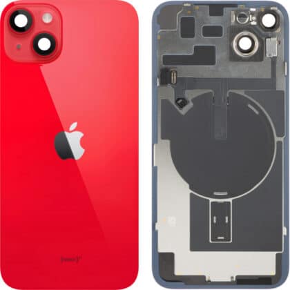 Κάλυμμα μπαταρίας / πίσω γυαλί για Apple iPhone 14 Plus, κόκκινο, τραβηγμένο (βαθμού Α)