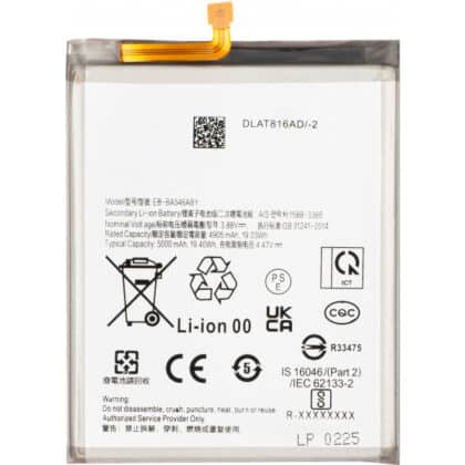 Μπαταρία EB-BA546ABY για Samsung Galaxy A55 5G A556 / A35 5G A356 / A25 A256 / A54 A546 / A34 A346, Aftermarket