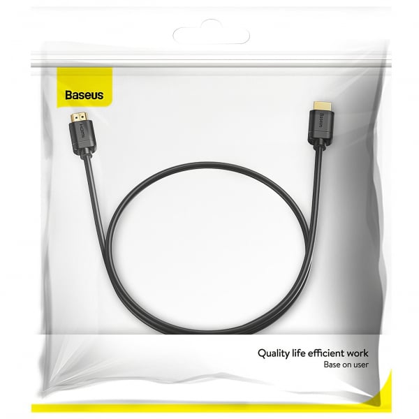 Καλώδιο HDMI Baseus, 4K, 2 μέτρα, Μαύρο CAKGQ-B01 - Image 3