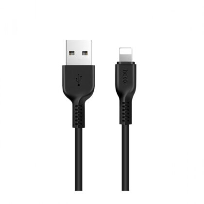 Καλώδιο USB-A σε Lightning Hoco Flash X20, 18W, 2.4A, 1m, Μαύρο