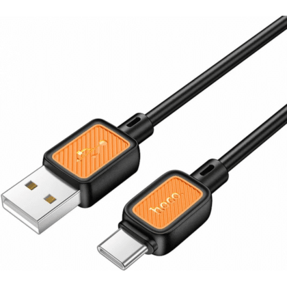 Καλώδιο USB-A σε USB-C Hoco X108, 18W, 3A, 1m, Μαύρο