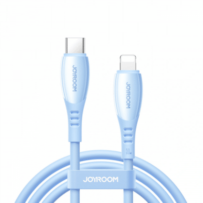 Καλώδιο USB-C σε Lightning Joyroom S-A59 Vibrant, 30W, 2.4A, 1.2m, Μπλε