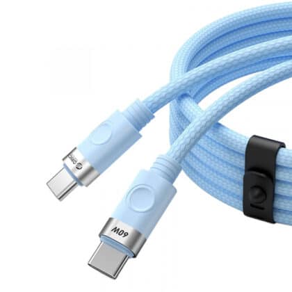 Καλώδιο USB-C σε USB-C Orico CDX, 60W, 3A, 1m, Μπλε