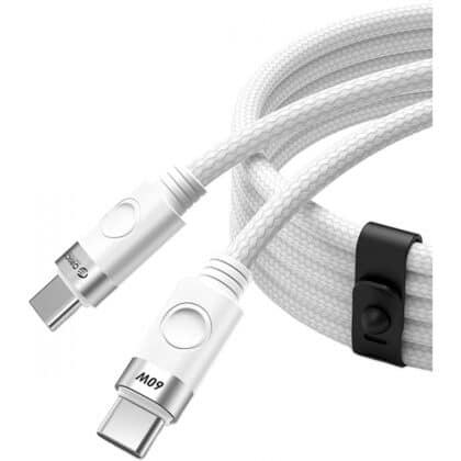 Καλώδιο USB-C σε USB-C Orico CDX, 60W, 3A, 1m, Λευκό