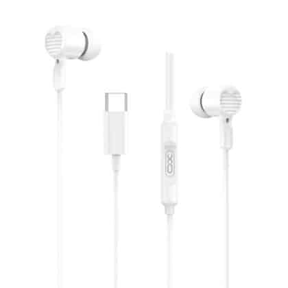 Handsfree USB-C XO DESIGN EP81, Λευκό