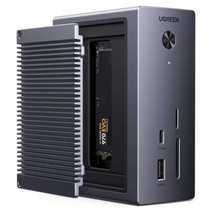 Πλήμνη UGREEN CM923 (55735), 10 σε 1, Γκρι