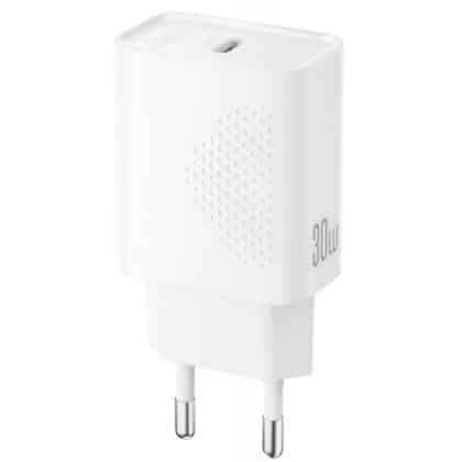 Φορτιστής τοίχου XO DESIGN L162, 30W, 3A, 1 x USB-C, Λευκό