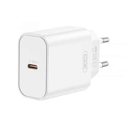 Φορτιστής τοίχου XO DESIGN CE32, 20W, 3A, 1 x USB-C, Λευκό