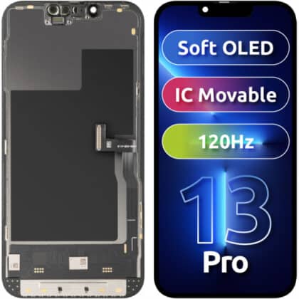Μονάδα οθόνης LCD MP για Apple iPhone 13 Pro, Soft OLED FHD IC Κινητό μοντέλο, Aftermarket, Μαύρο