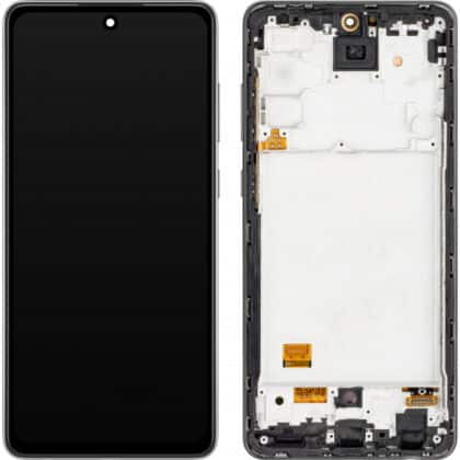 Μονάδα Οθόνης LCD MP για Samsung Galaxy A72 5G A726 / A72 A725, Έκδοση OLED, Aftermarket, Μαύρο