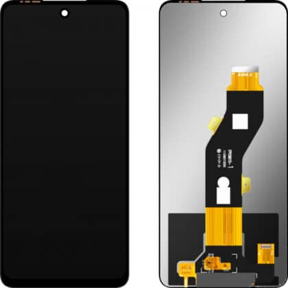 Μονάδα οθόνης LCD MP για Tecno Pop 8 / Spark 20 / Spark 20C / Spark Go 2024, Έκδοση OLED, χωρίς πλαίσιο, Aftermarket, Μαύρο