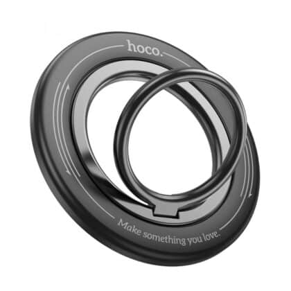 Μαγνητικός Μεταλλικός Δαχτυλίδι Hoco GH3, Universal, Μαύρος