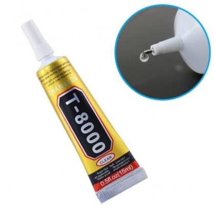 Universal Glue Cellphone Repair Zhanlida T-8000, 15ml, Clear (Bulk συσκευασία)