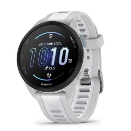 Έξυπνο ρολόι Garmin Forerunner 165 43mm, GPS, Λευκό EU