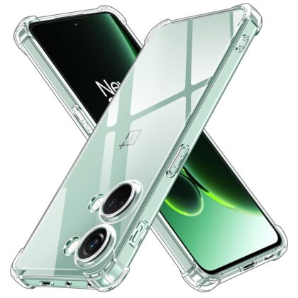 Techsuit Shockproof Clear Silicone - θήκη για Oneplus Nord 3 - Διάφανο