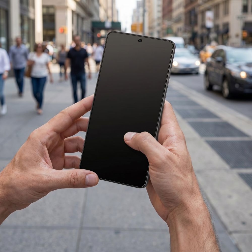 ΑΝΤΙΑΝΑΚΛΑΣΤΙΚΟ ΓΥΑΛΙ TECH-PROTECT ΓΡΗΓΟΡΟ ΣΕΤ AR+ GALAXY S26 ΜΑΥΡΟ - Image 8
