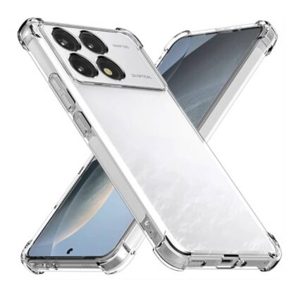 Techsuit Shockproof Clear Silicone - θήκη για Xiaomi Poco F6 Pro - Διάφανο