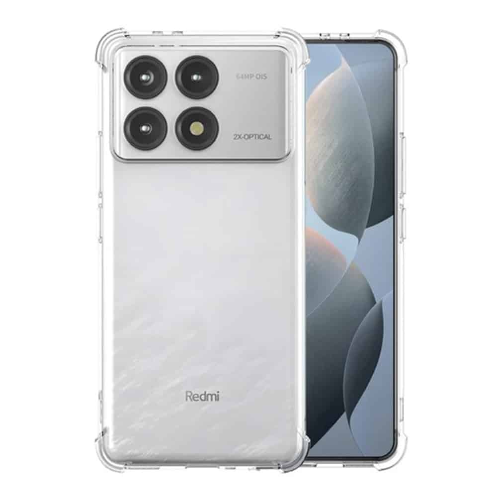 Techsuit Shockproof Clear Silicone - θήκη για Xiaomi Poco F6 Pro - Διάφανο - Image 4