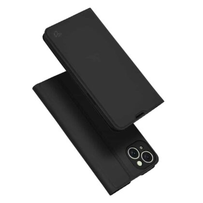 Techsuit Magskin Book - θήκη για Apple iPhone 15 Plus - Μαύρο