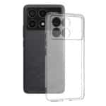 Techsuit Clear Silicone - θήκη για Xiaomi Poco F6 Pro - Διάφανο