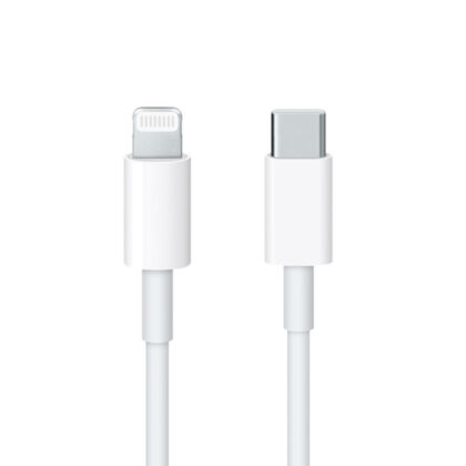 Apple cable USB C - Lightning 2m Λευκό (MKQ42ZM/A)