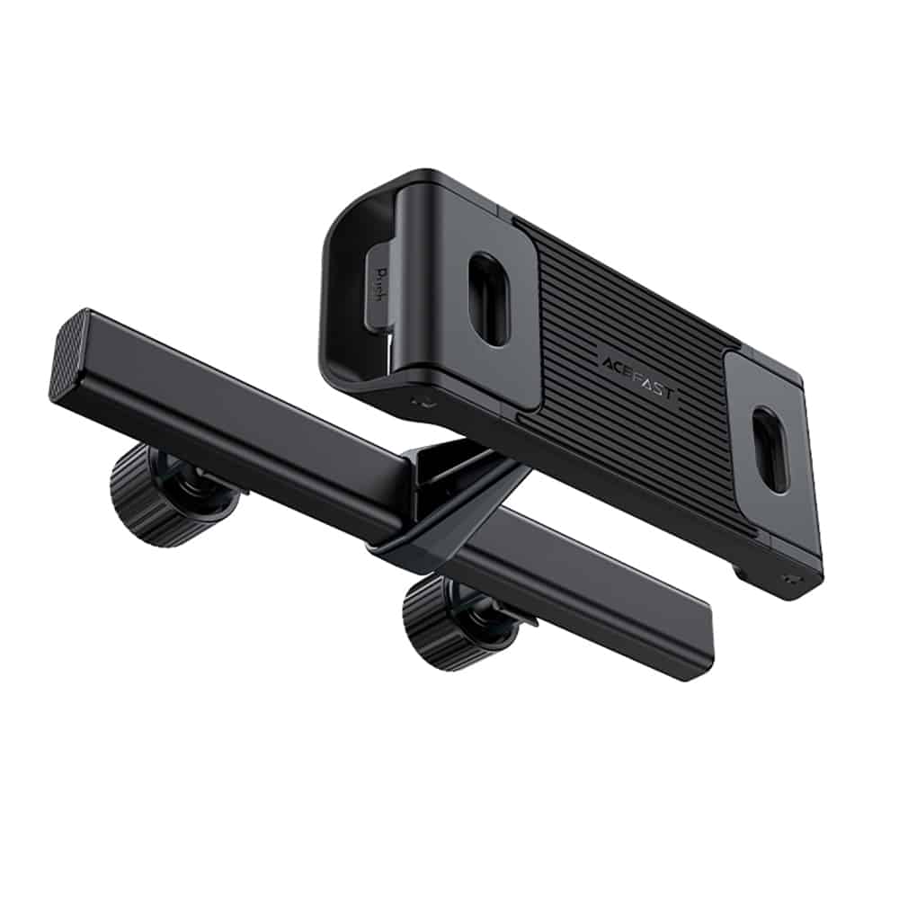 Acefast car headrest holder for phone and tablet (135-230mm wide) Μαύρο (D8 Μαύρο) - Image 2
