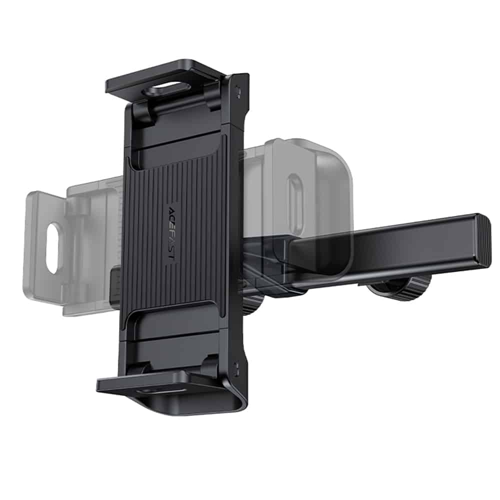 Acefast car headrest holder for phone and tablet (135-230mm wide) Μαύρο (D8 Μαύρο) - Image 3