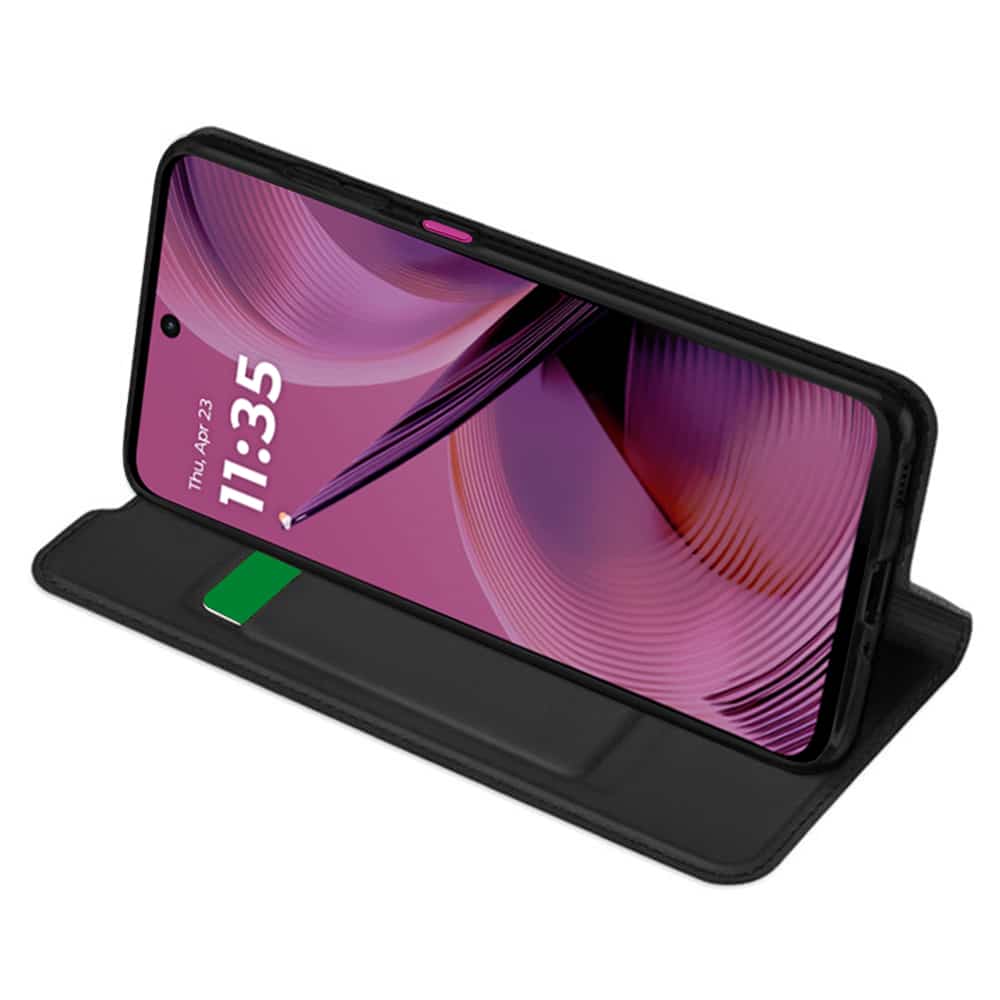 Techsuit Magskin Book - θήκη για Motorola Moto G55 - Μαύρο - Image 2