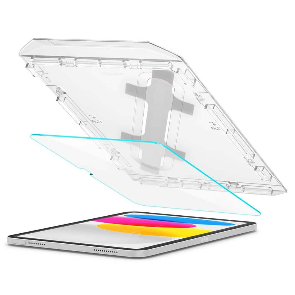 Spigen Glas.TR iPad 10.9 2022 "EZ FIT" θερμαινόμενο γυαλί με πλαίσιο AGL05554 - Image 3