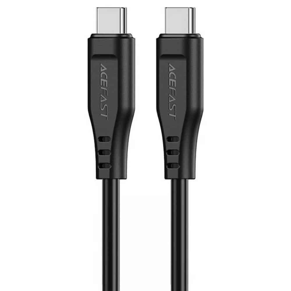 Acefast cable USB Type C - USB Type C 1.2m, 60W (20V / 3A) black (C3-03 black) - Image 2