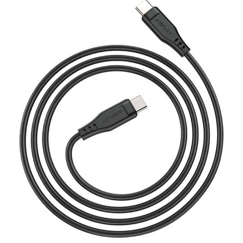 Acefast cable USB Type C - USB Type C 1.2m, 60W (20V / 3A) black (C3-03 black) - Image 3