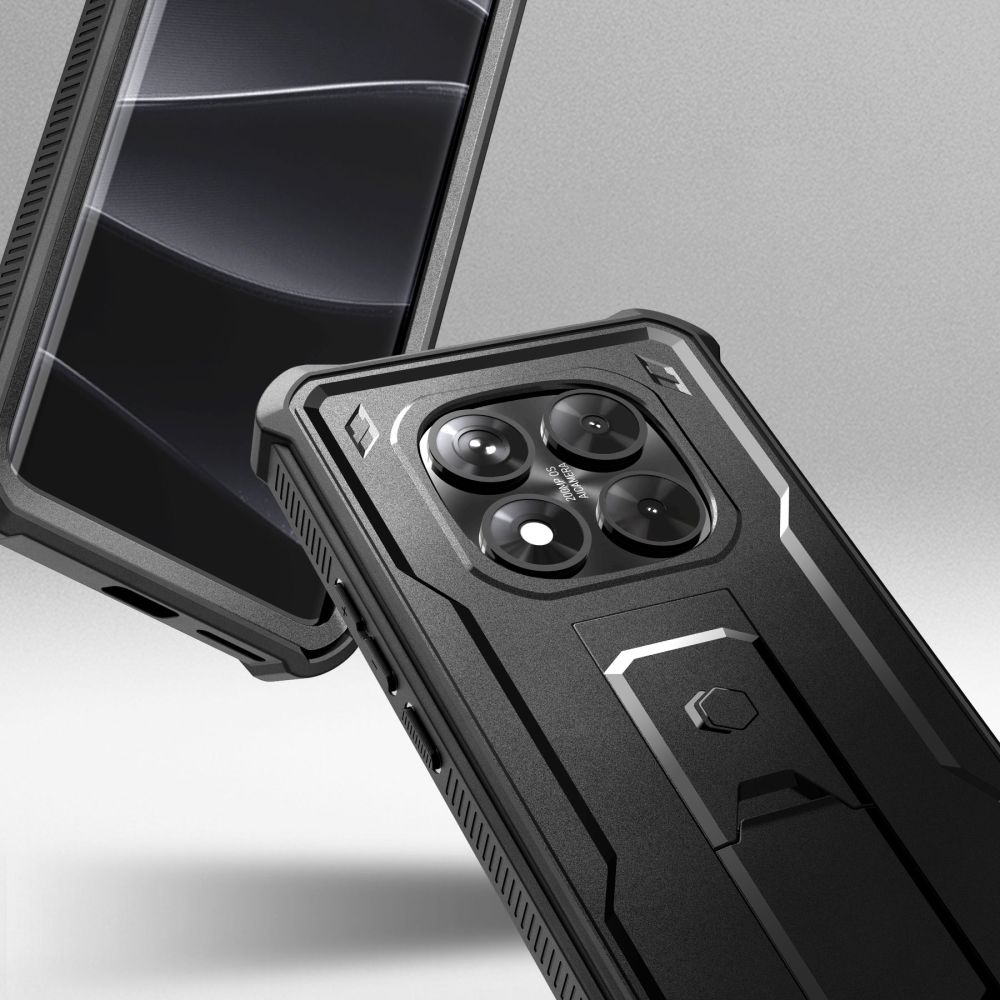 TECH-PROTECT KEVLAR PRO - θήκη για Xiaomi Redmi Note 14 Pro / Poco X7 - Μαύρο - Image 3