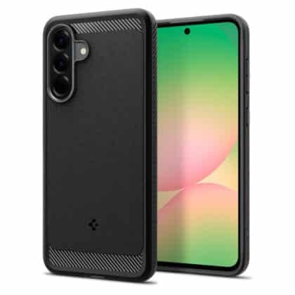 Spigen Rugged Armor - θήκη για Samsung Galaxy A56 - Μαύρο