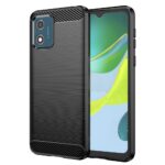 Techsuit Carbon Silicone - θήκη για Motorola Moto E13 - Μαύρο