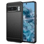 Techsuit Carbon Silicone - θήκη για Google Pixel 8 Pro - Μαύρο