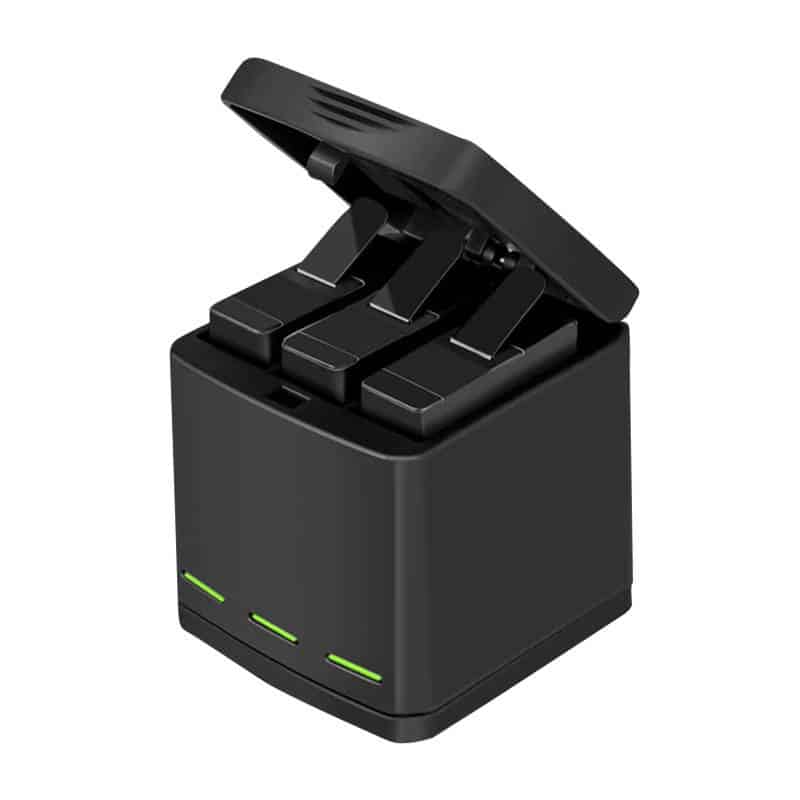 Φορτιστής Telesin 3 θέσεων για GoPro Hero 5/6/7/8 + 2 μπαταρίες (GP-BNC-801) - Image 2