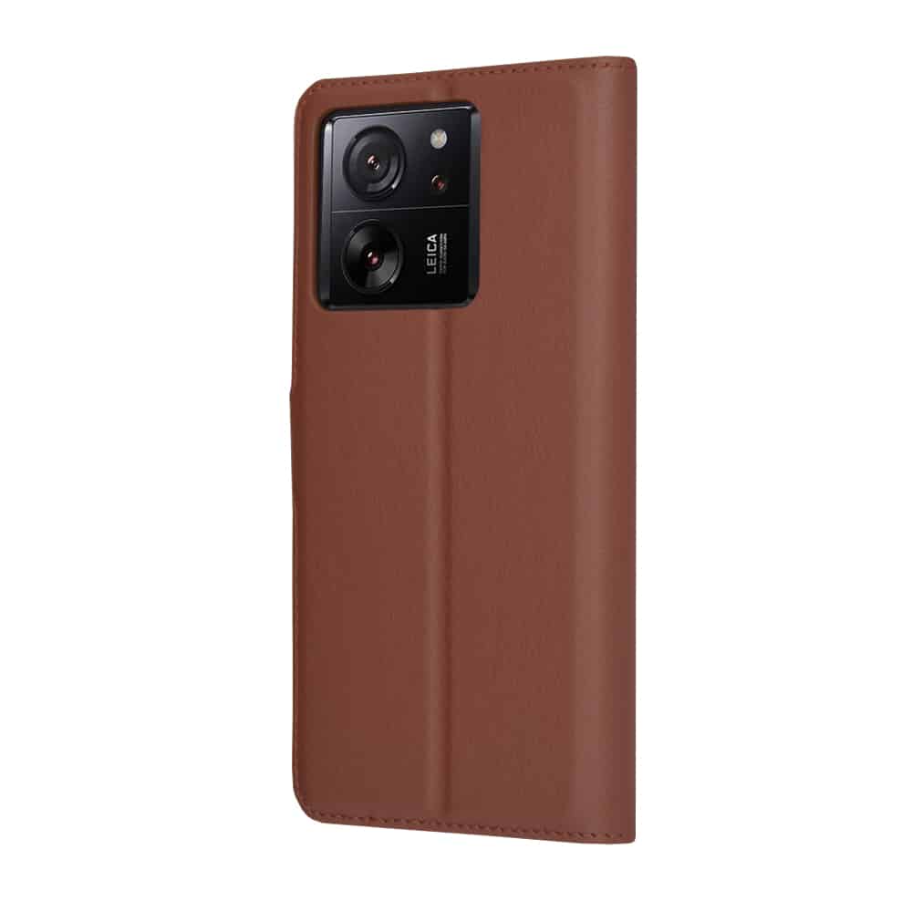 Techsuit Leather Folio - θήκη για Xiaomi 13T - Καφέ - Image 5
