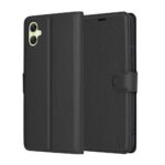 Techsuit Leather Folio - Samsung Galaxy A05 - Μαύρο