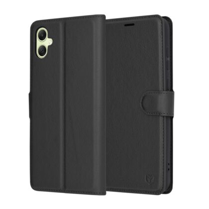 Techsuit Leather Folio - Samsung Galaxy A05 - Μαύρο