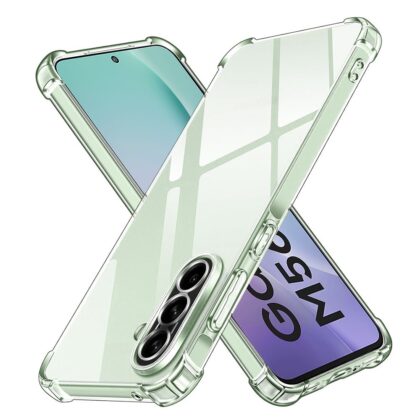 Techsuit Shockproof Clear Silicone - θήκη για Samsung Galaxy M56 - Διάφανο