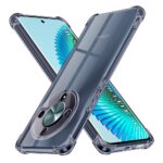 Techsuit Shockproof Clear Silicone - θήκη για Honor Magic6 Lite - Μαύρο