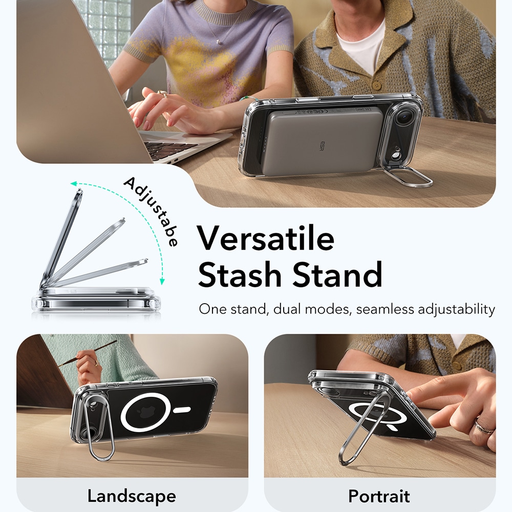 ESR Classic Hybrid HaloLock - θήκη για Apple iPhone 17 - Διάφανο - Image 3