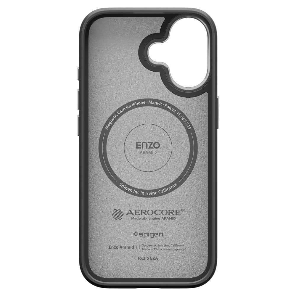 Spigen Enzo Aramid - θήκη για Apple iPhone 17 - Μαύρο - Image 4