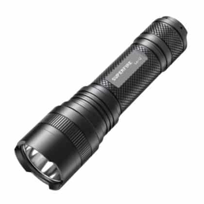 Φακός Superfire L6-U – 1480 lm, 330 μ., 5 λειτουργίες, 20W, USB-C