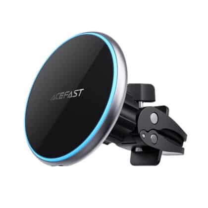 Acefast Qi Wireless Car Charger with MagSafe 15W Magnetic Phone Holder on the Ventilation Grille (Μαύρο) (D3)
