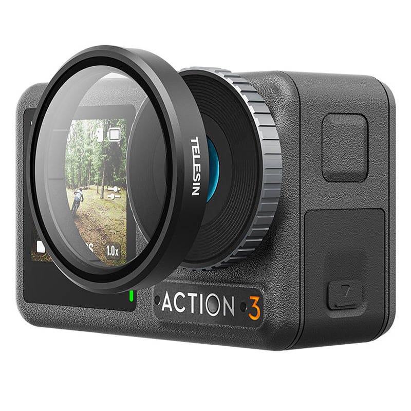 Σετ φίλτρων TELESIN CPL/ND8/ND16/ND32 για DJI Action 3 / 4 / 5 - Image 8