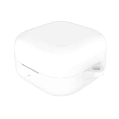 Techsuit - Θήκη σιλικόνης - για Samsung Galaxy Buds 4 / Buds 4 Pro, Λείο, Υπερλεπτό Υλικό - Λευκό